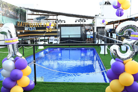 הבועה 17 - מקום לאירועים עם בריכה בראשון לציון