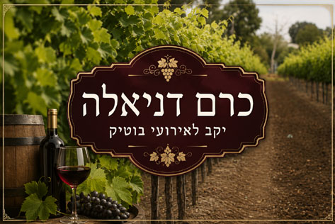 כרם דניאלה - יקב לאירועים - אירועי בוטיק בכרם.
